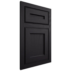 Shiloh Cabinetry Flush Inset Essex Poplar Plain Cut Harbor Door