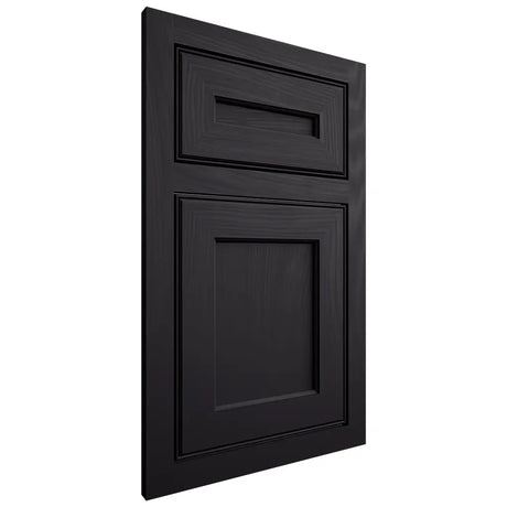 Shiloh Cabinetry Flush Inset Essex Poplar Plain Cut Harbor Door