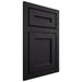 Shiloh Cabinetry Flush Inset Essex Poplar Plain Cut Harbor Door