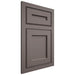 Shiloh Cabinetry Flush Inset Essex Poplar Plain Cut Heatherstone Door