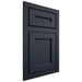 Shiloh Cabinetry Flush Inset Essex Poplar Plain Cut Hudson Door