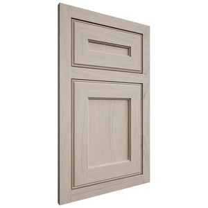 Shiloh Cabinetry Flush Inset Essex Poplar Plain Cut Seagull Door
