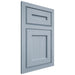 Shiloh Cabinetry Flush Inset Essex Poplar Plain Cut Sky Door