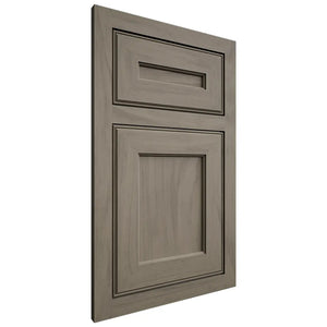 Shiloh Cabinetry Flush Inset Essex Poplar Plain Cut Sterling Door