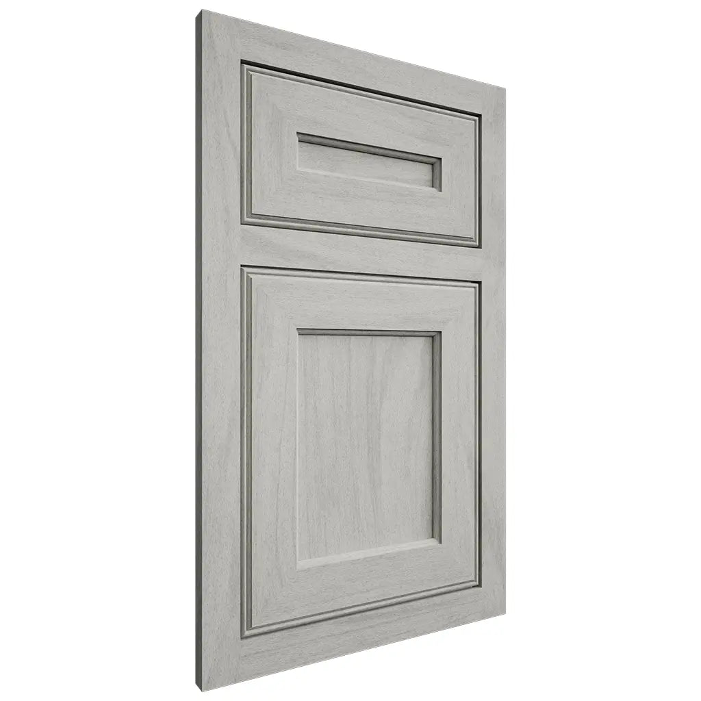 Shiloh Cabinetry Flush Inset Essex Poplar Plain Cut Stratus Door