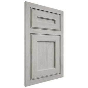 Shiloh Cabinetry Flush Inset Essex Poplar Plain Cut Stratus Door