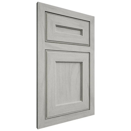 Shiloh Cabinetry Flush Inset Essex Poplar Plain Cut Stratus Door