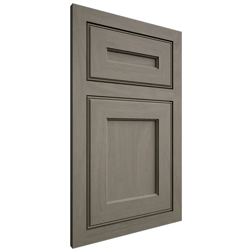 Shiloh Cabinetry Flush Inset Essex Poplar Plain Cut Thyme Door