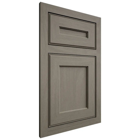 Shiloh Cabinetry Flush Inset Essex Poplar Plain Cut Thyme Door