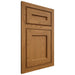 Shiloh Cabinetry Flush Inset Essex Red Oak Plain Cut Autumn Door