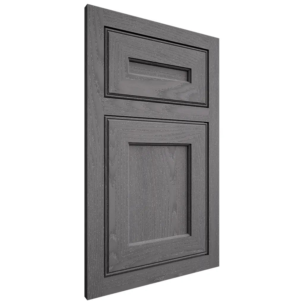 Shiloh Cabinetry Flush Inset Essex Red Oak Plain Cut Cadet Door