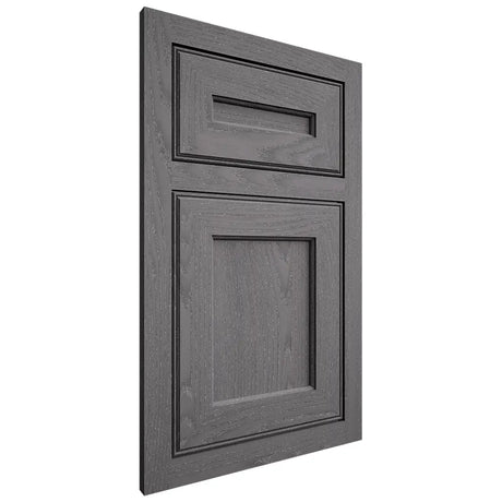 Shiloh Cabinetry Flush Inset Essex Red Oak Plain Cut Cadet Door