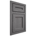 Shiloh Cabinetry Flush Inset Essex Red Oak Plain Cut Cadet Door