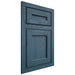 Shiloh Cabinetry Flush Inset Essex Red Oak Plain Cut Hudson Door