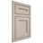 Shiloh Cabinetry Flush Inset Essex Walnut Plain Cut Seagull Door