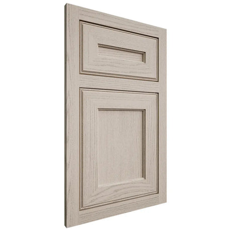 Shiloh Cabinetry Flush Inset Essex Walnut Plain Cut Seagull Door