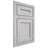 Shiloh Cabinetry Flush Inset Essex Walnut Plain Cut Stratus Door