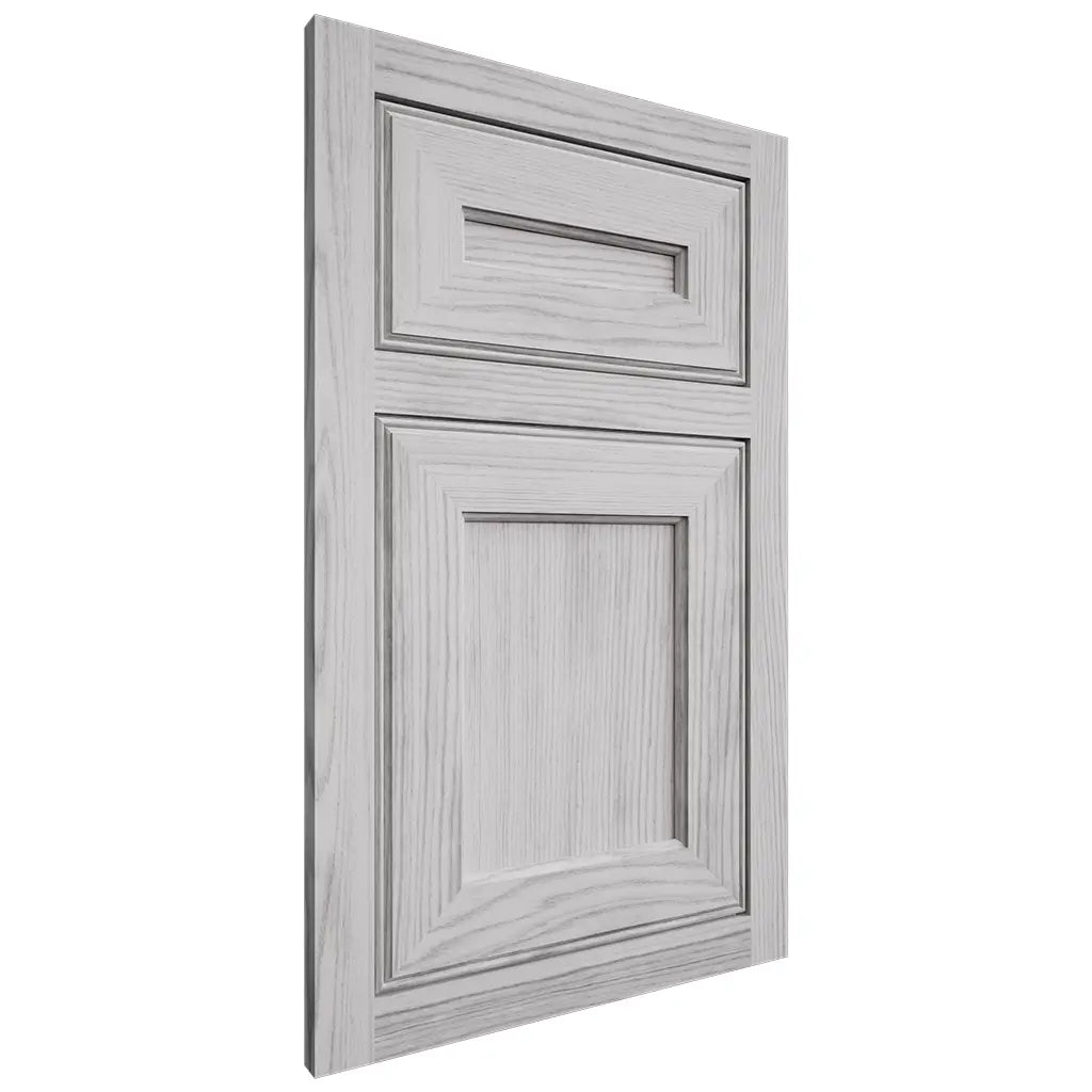 Shiloh Cabinetry Flush Inset Essex Walnut Plain Cut Stratus Door