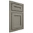 Shiloh Cabinetry Flush Inset Essex Walnut Plain Cut Thyme Door