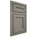 Shiloh Cabinetry Flush Inset Essex Walnut Plain Cut Thyme Door