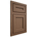 Shiloh Cabinetry Flush Inset Essex White Oak Plain Cut Autumn Door