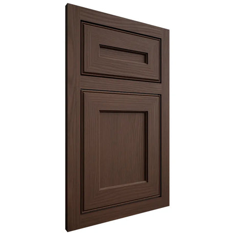 Shiloh Cabinetry Flush Inset Essex White Oak Plain Cut Braun Door