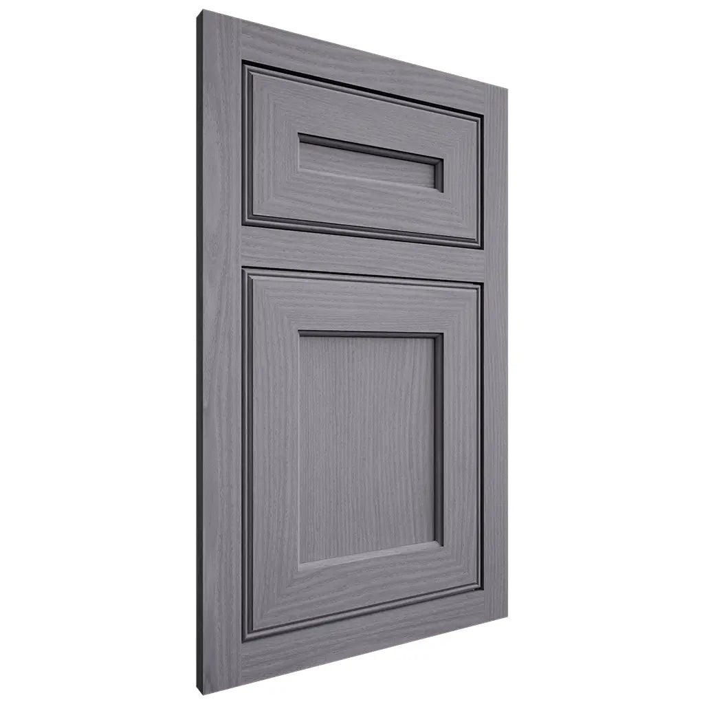 Shiloh Cabinetry Flush Inset Essex White Oak Plain Cut Cadet Door