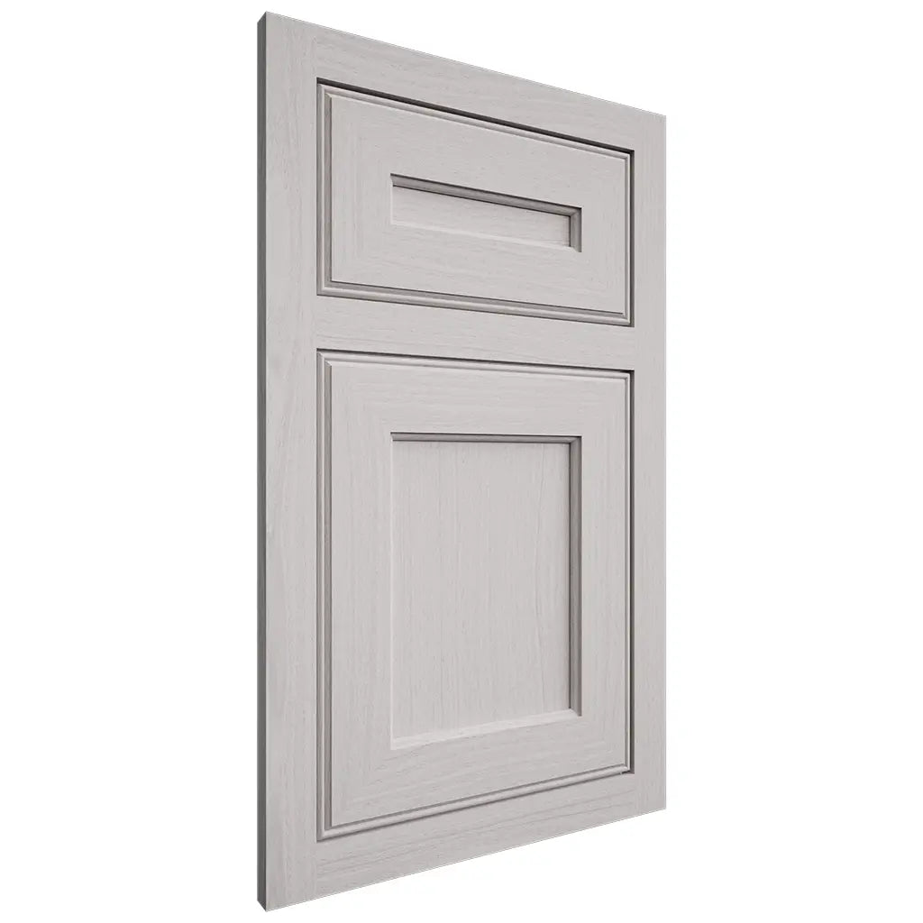 Shiloh Cabinetry Flush Inset Essex White Oak Plain Cut Cotton Door