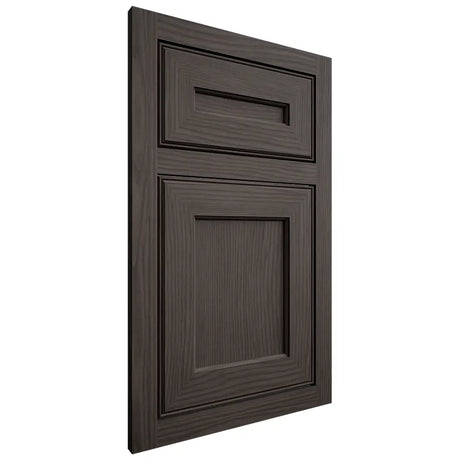 Shiloh Cabinetry Flush Inset Essex White Oak Plain Cut Creekside Door