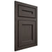 Shiloh Cabinetry Flush Inset Essex White Oak Plain Cut Creekside Door