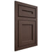 Shiloh Cabinetry Flush Inset Essex White Oak Plain Cut Dusk Door