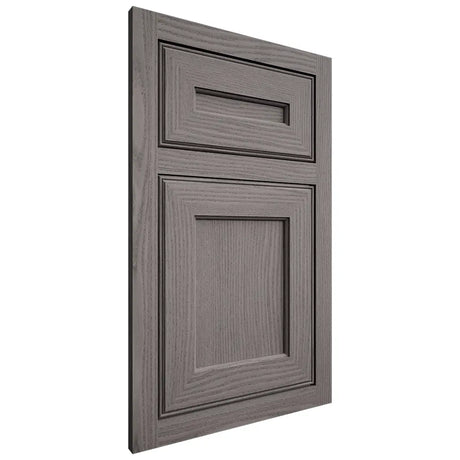 Shiloh Cabinetry Flush Inset Essex White Oak Plain Cut Flagstone Door