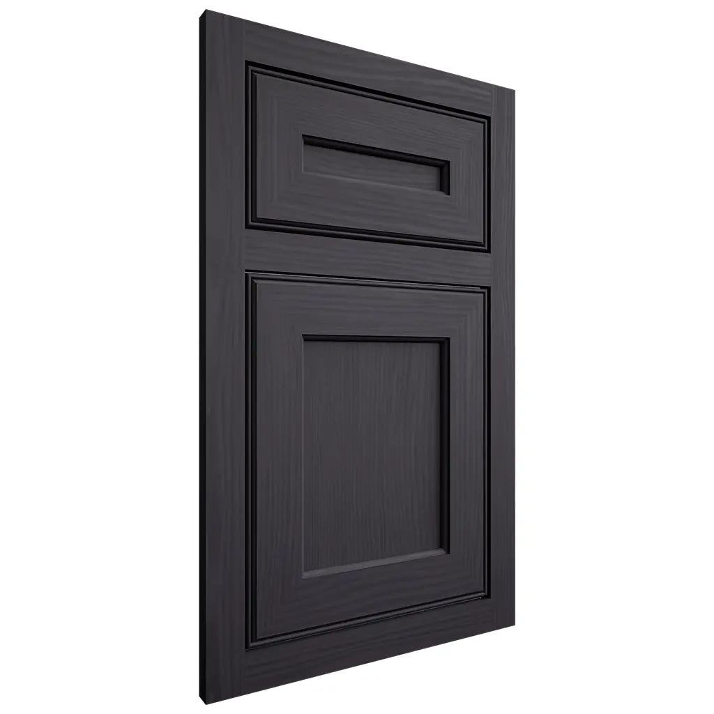 Shiloh Cabinetry Flush Inset Essex White Oak Plain Cut Harbor Door