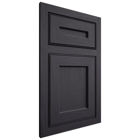 Shiloh Cabinetry Flush Inset Essex White Oak Plain Cut Harbor Door