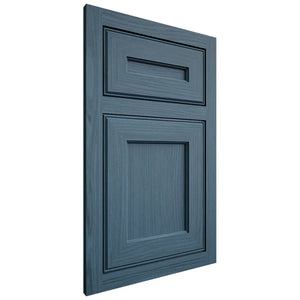 Shiloh Cabinetry Flush Inset Essex White Oak Plain Cut Hudson Door