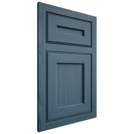 Shiloh Cabinetry Flush Inset Essex White Oak Plain Cut Hudson Door