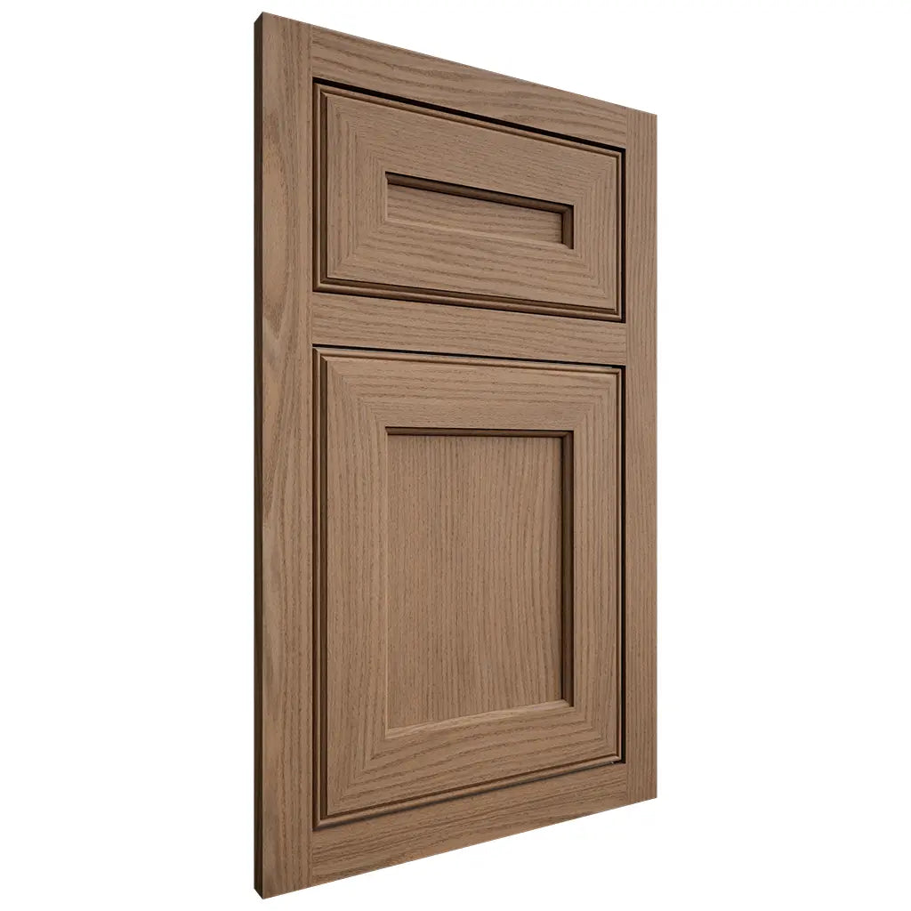 Shiloh Cabinetry Flush Inset Essex White Oak Plain Cut Medium Door