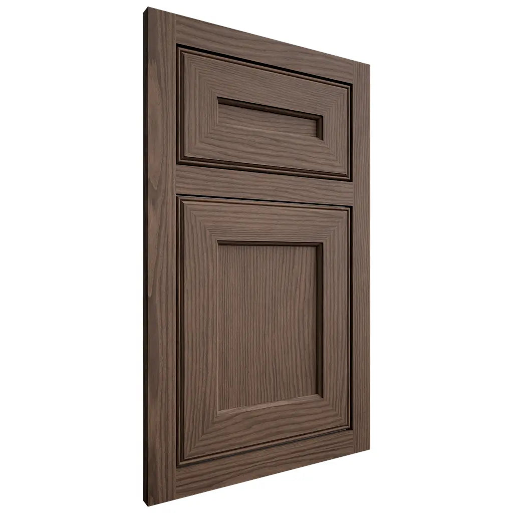 Shiloh Cabinetry Flush Inset Essex White Oak Plain Cut Mineral Door