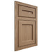 Shiloh Cabinetry Flush Inset Essex White Oak Plain Cut Natural Door