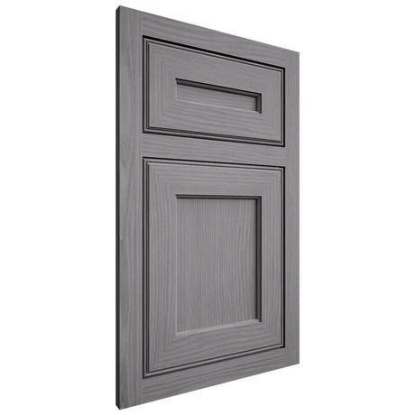 Shiloh Cabinetry Flush Inset Essex White Oak Plain Cut Sterling Door