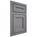 Shiloh Cabinetry Flush Inset Essex White Oak Plain Cut Sterling Door