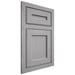 Shiloh Cabinetry Flush Inset Essex White Oak Plain Cut Stratus Door