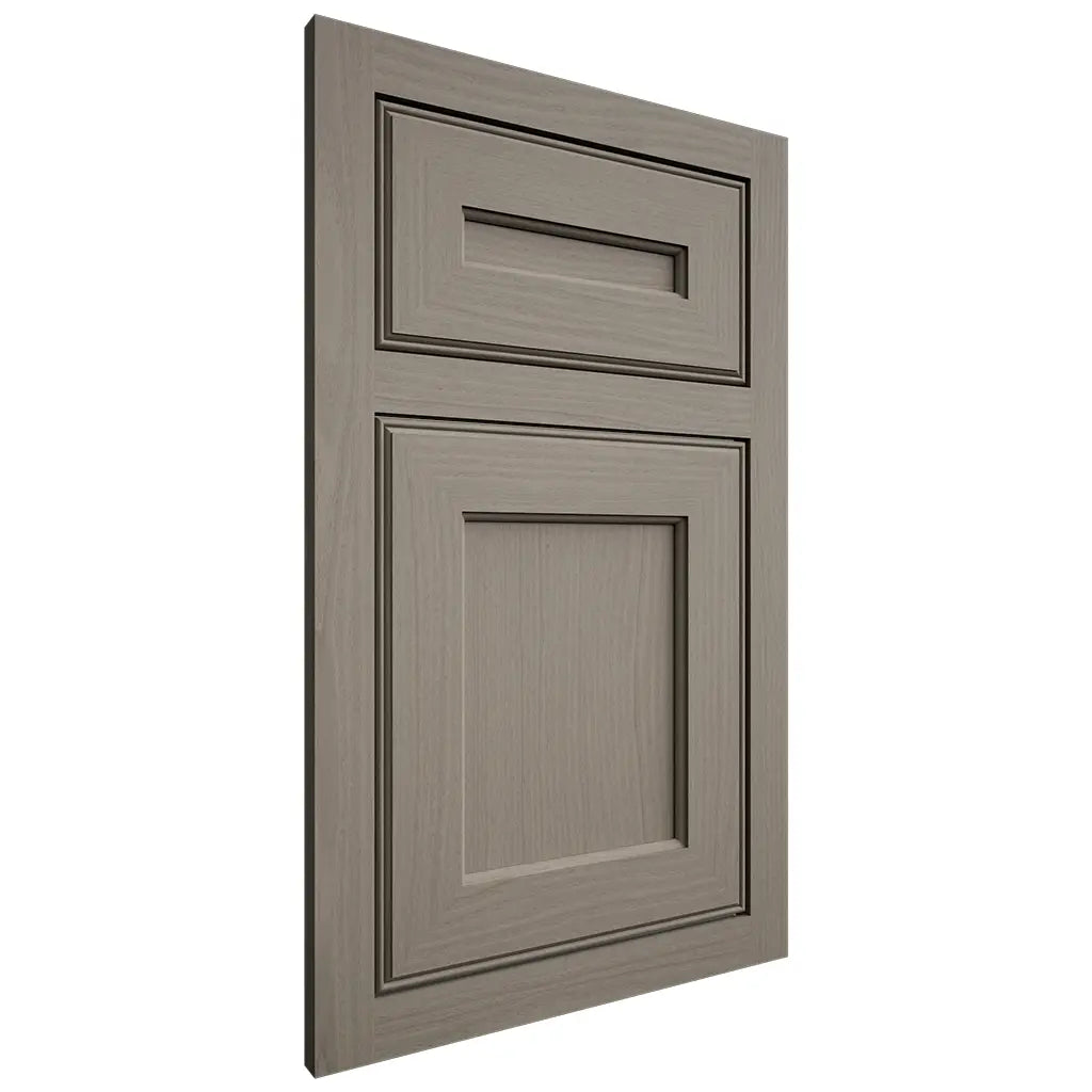 Shiloh Cabinetry Flush Inset Essex White Oak Plain Cut Thyme Door