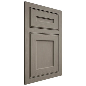 Shiloh Cabinetry Flush Inset Essex White Oak Plain Cut Thyme Door