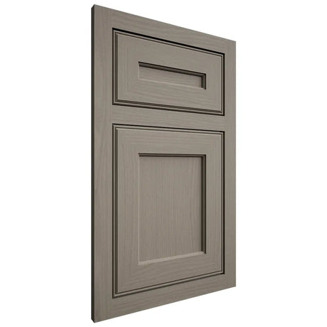 Shiloh Cabinetry Flush Inset Essex White Oak Plain Cut Thyme Door