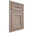 Shiloh Cabinetry Flush Inset Essex White Oak Plain Cut Whitewash Door