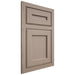 Shiloh Cabinetry Flush Inset Essex White Oak Plain Cut Whitewash Door
