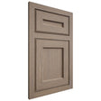Shiloh Cabinetry Flush Inset Essex White Oak Quarter Sawn Almond Door