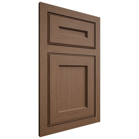 Shiloh Cabinetry Flush Inset Essex White Oak Quarter Sawn Autumn Door