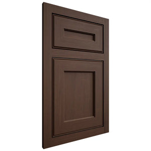 Shiloh Cabinetry Flush Inset Essex White Oak Quarter Sawn Braun Door